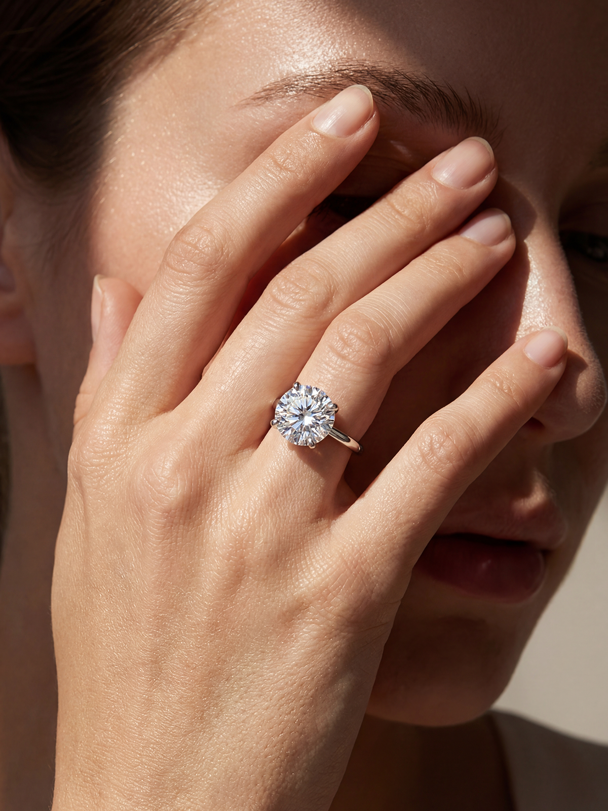 4.0CT | 4 Prong Solitaire Ring