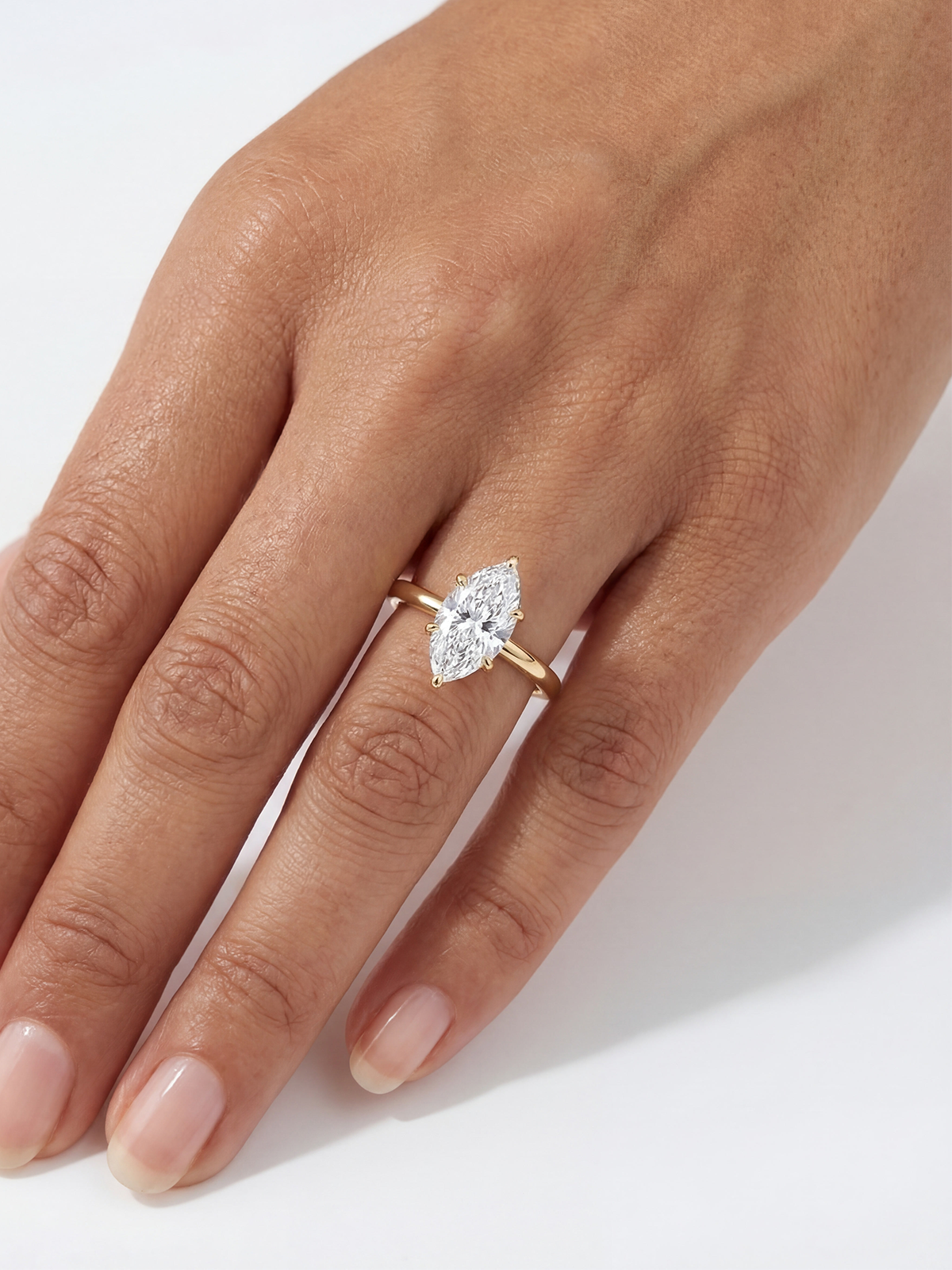 Marquise Cut Solitaire Ring