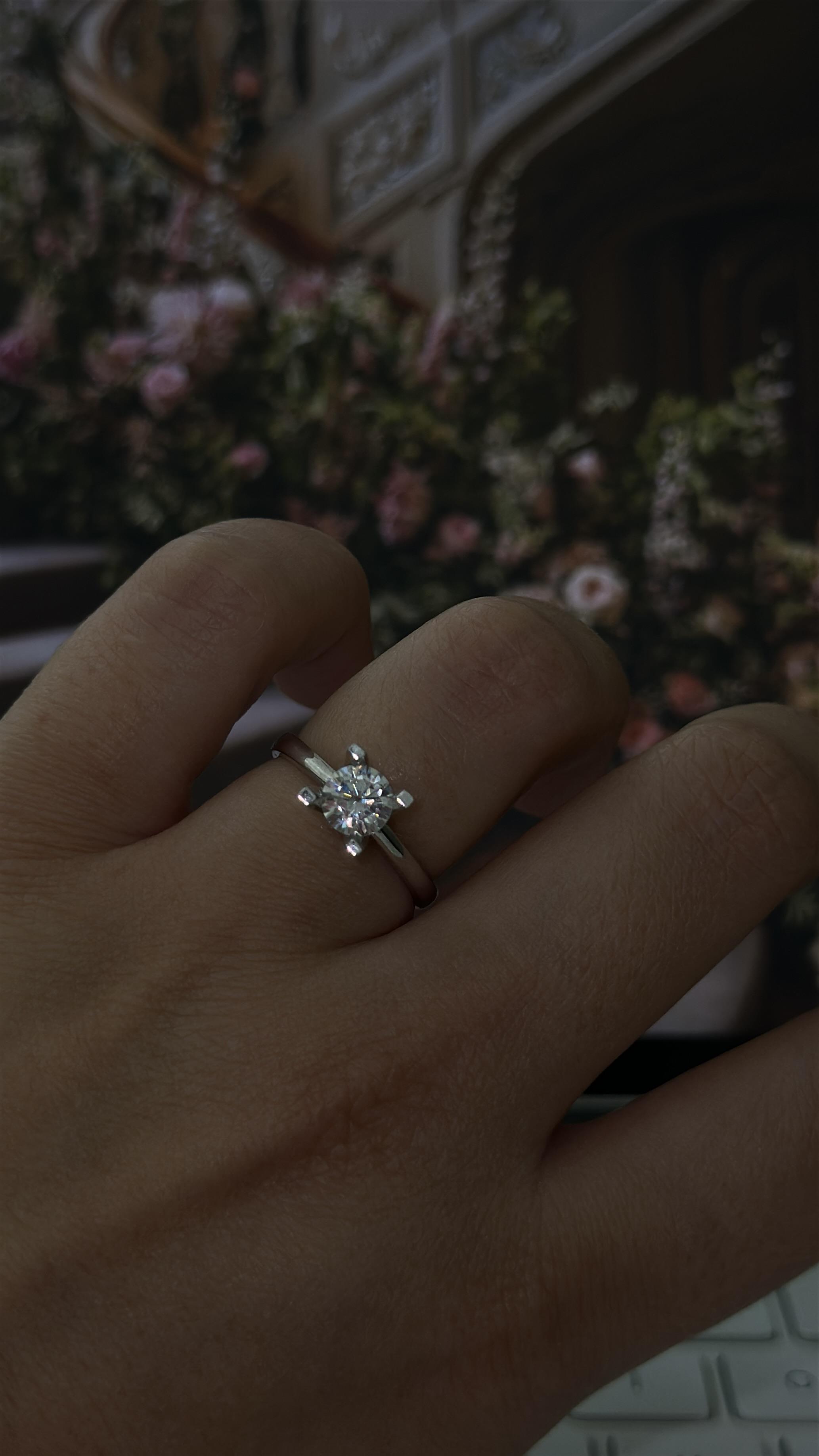 6MM 0.90CT Tektaş Yüzük  Atelier Duygu.