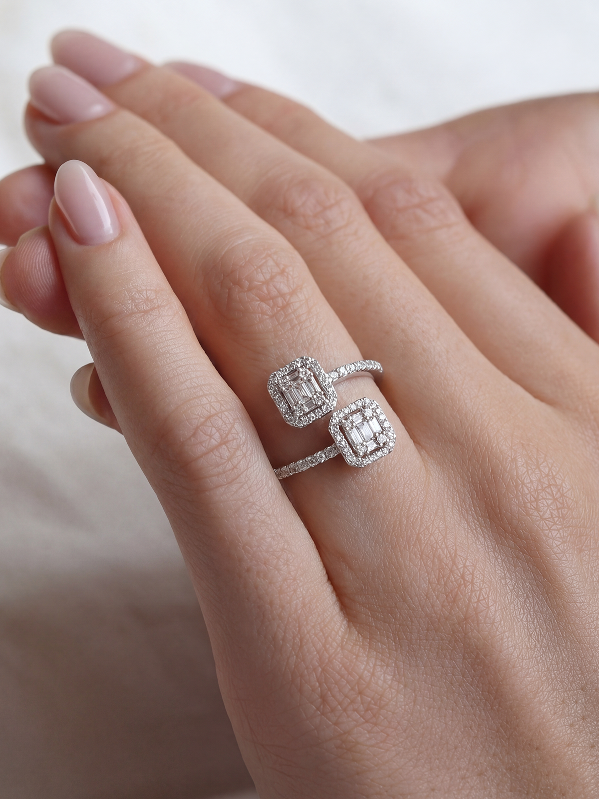 Double Baguette Ring