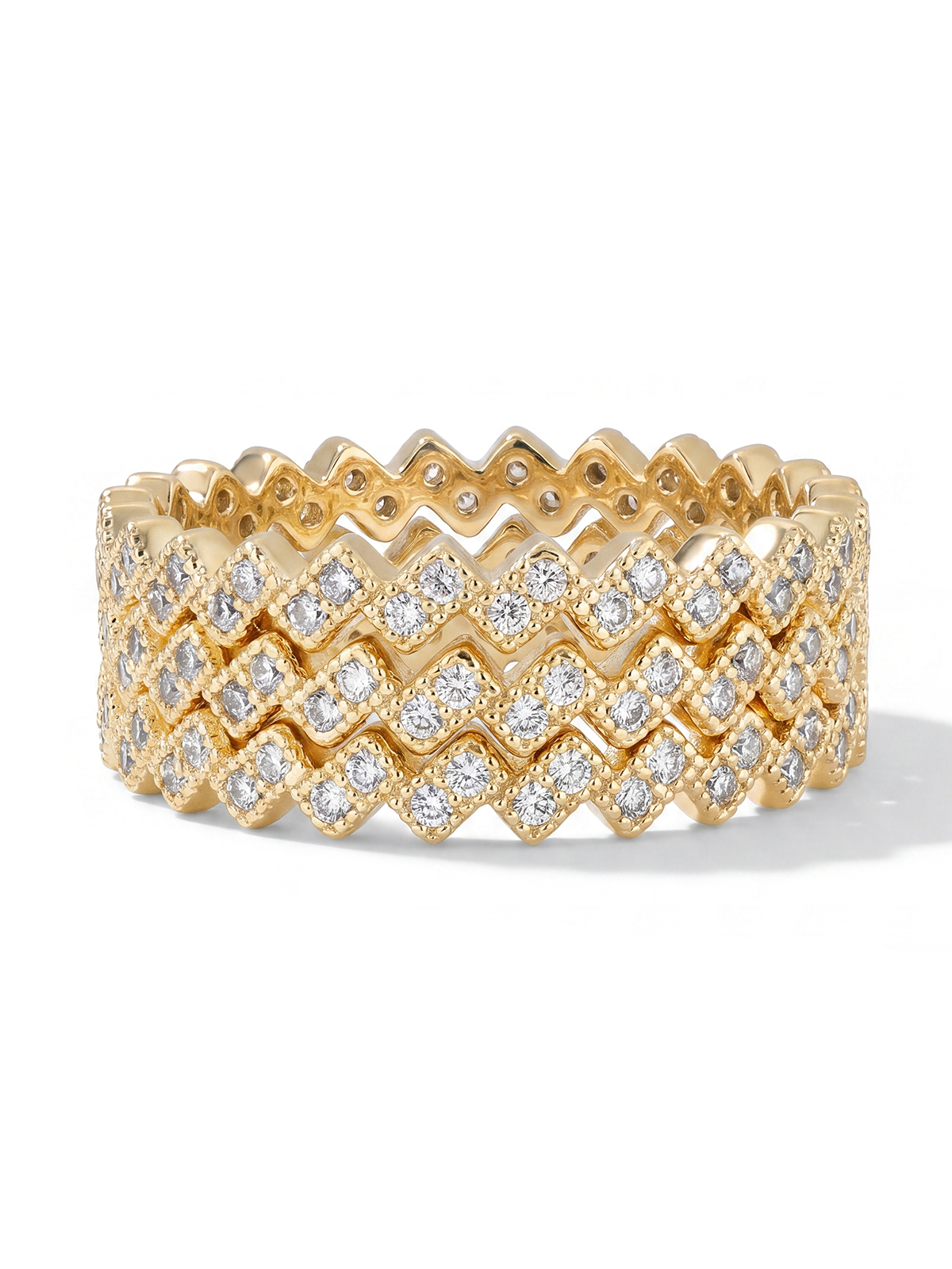 Olvera Triple Full Eternity Ring