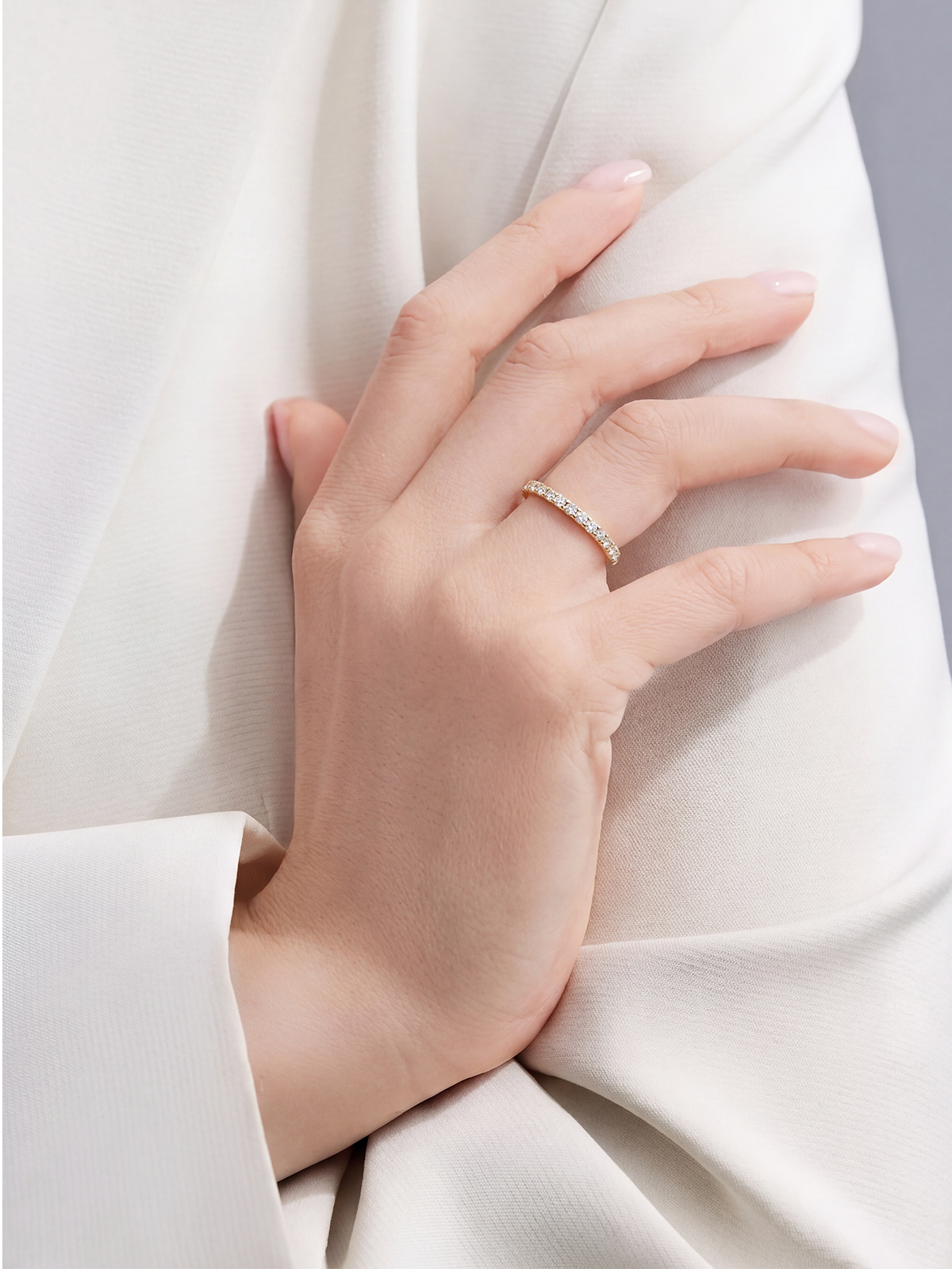 1.00CT Minimal Full Eternity Ring