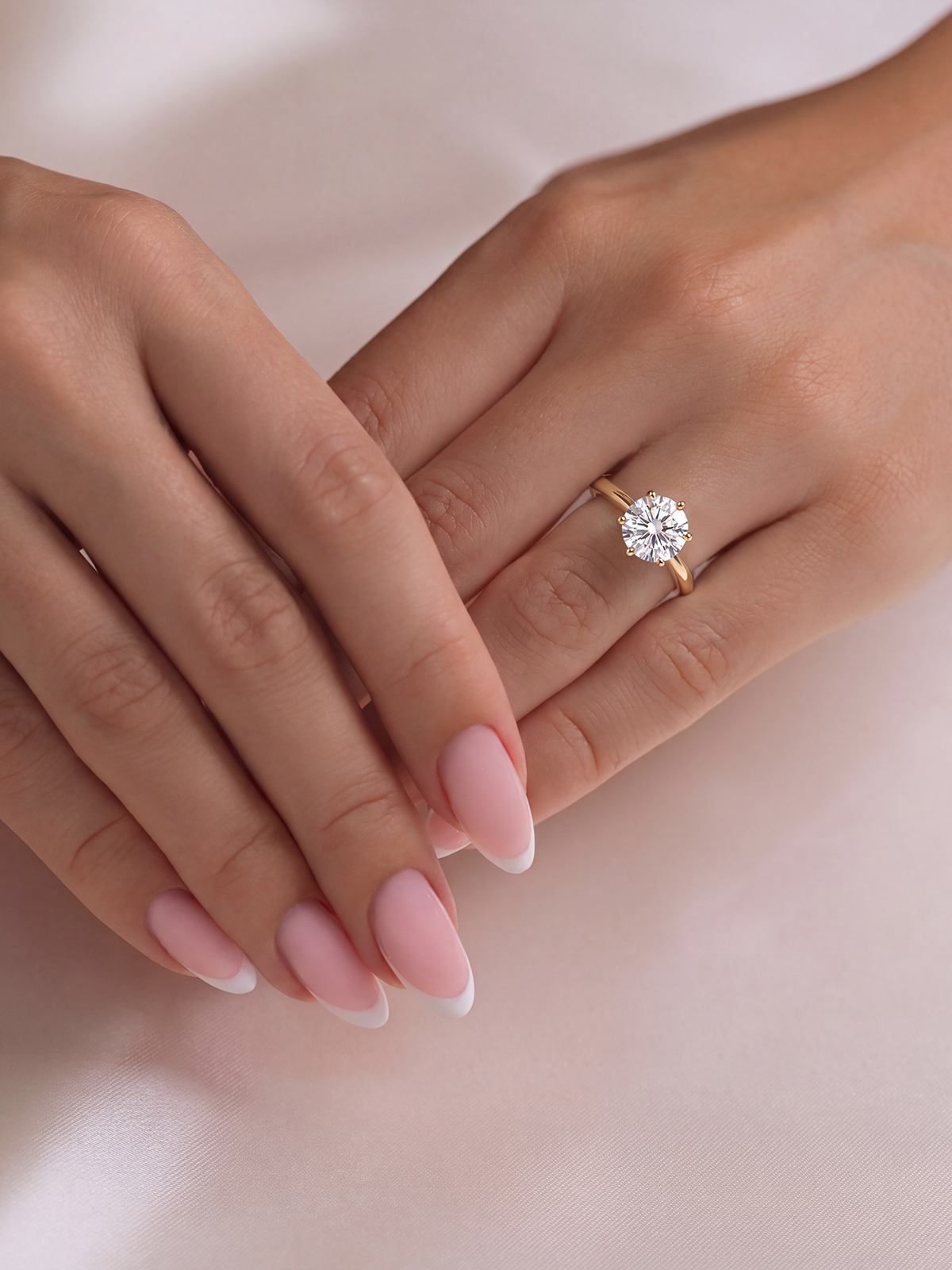 Luna 6 Prong Solitaire Ring