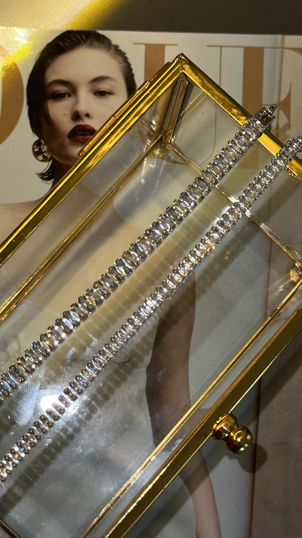 3MM | Baget Su Yolu Bileklik |   Luxury Jewelry by  Atelier Duygu.