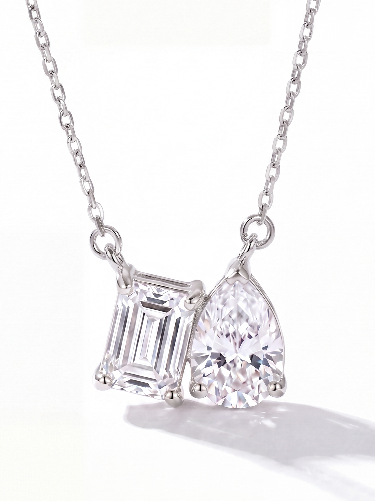 Emerald - Pear Cut Necklace
