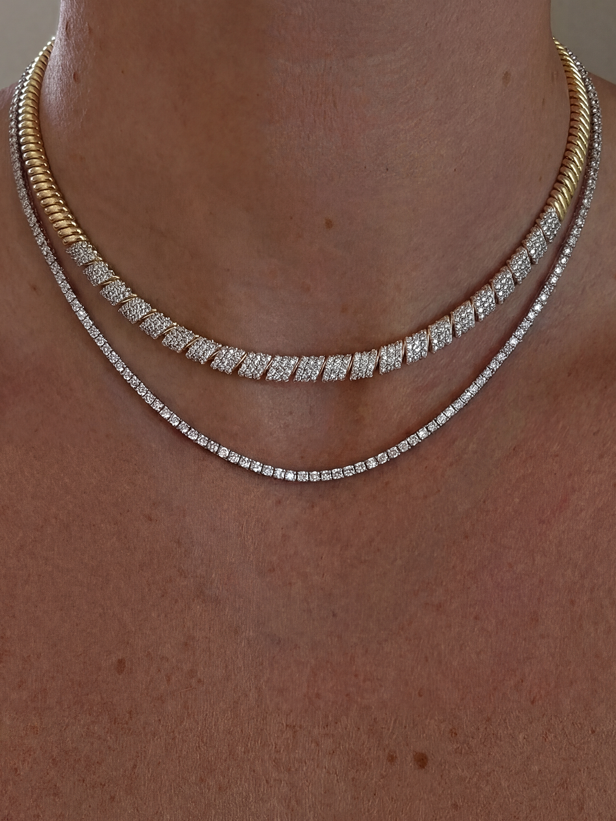 2MM | Cast Tennis Necklace