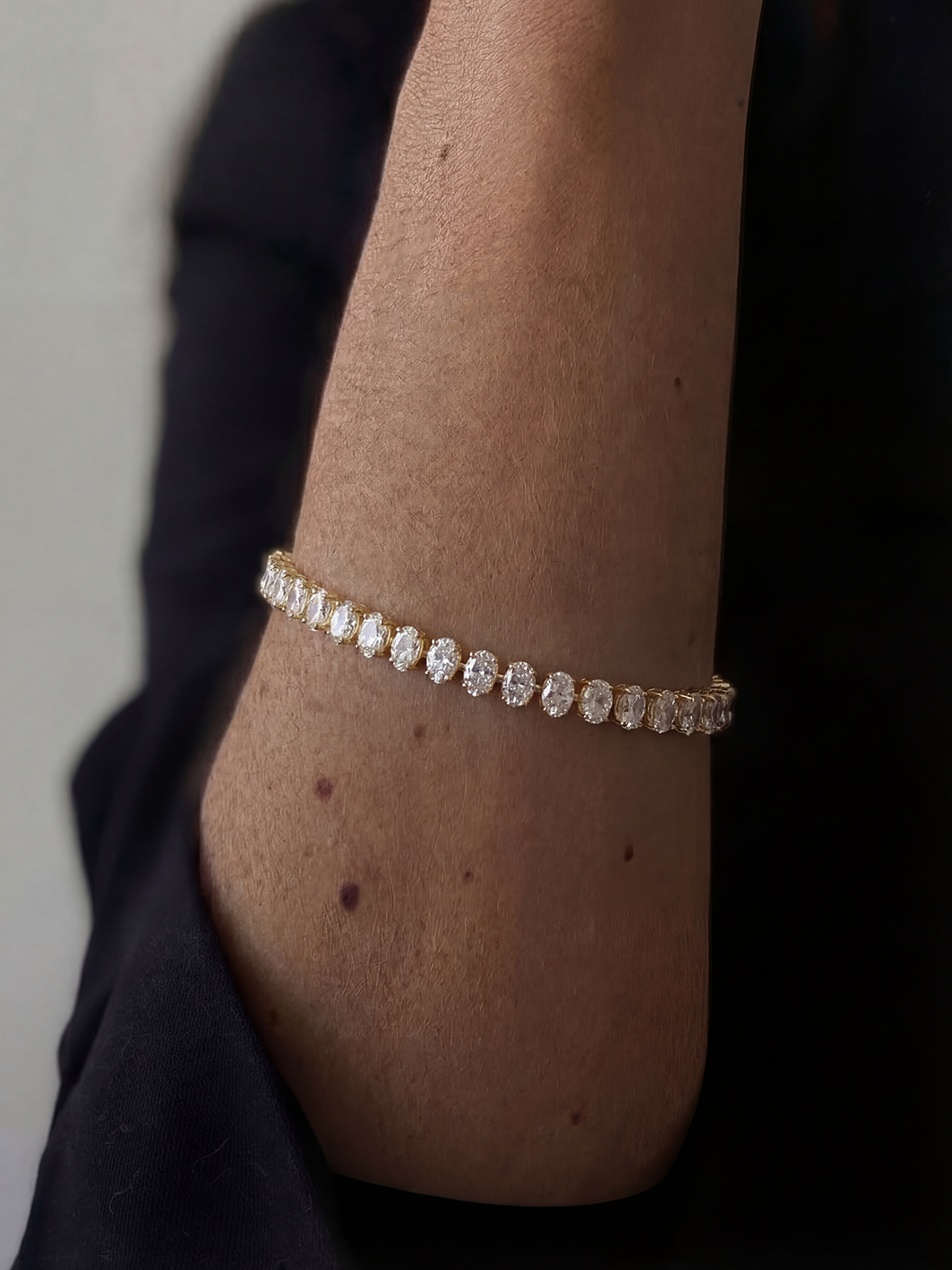 4MM | Oval Cut Tennis Bracelet