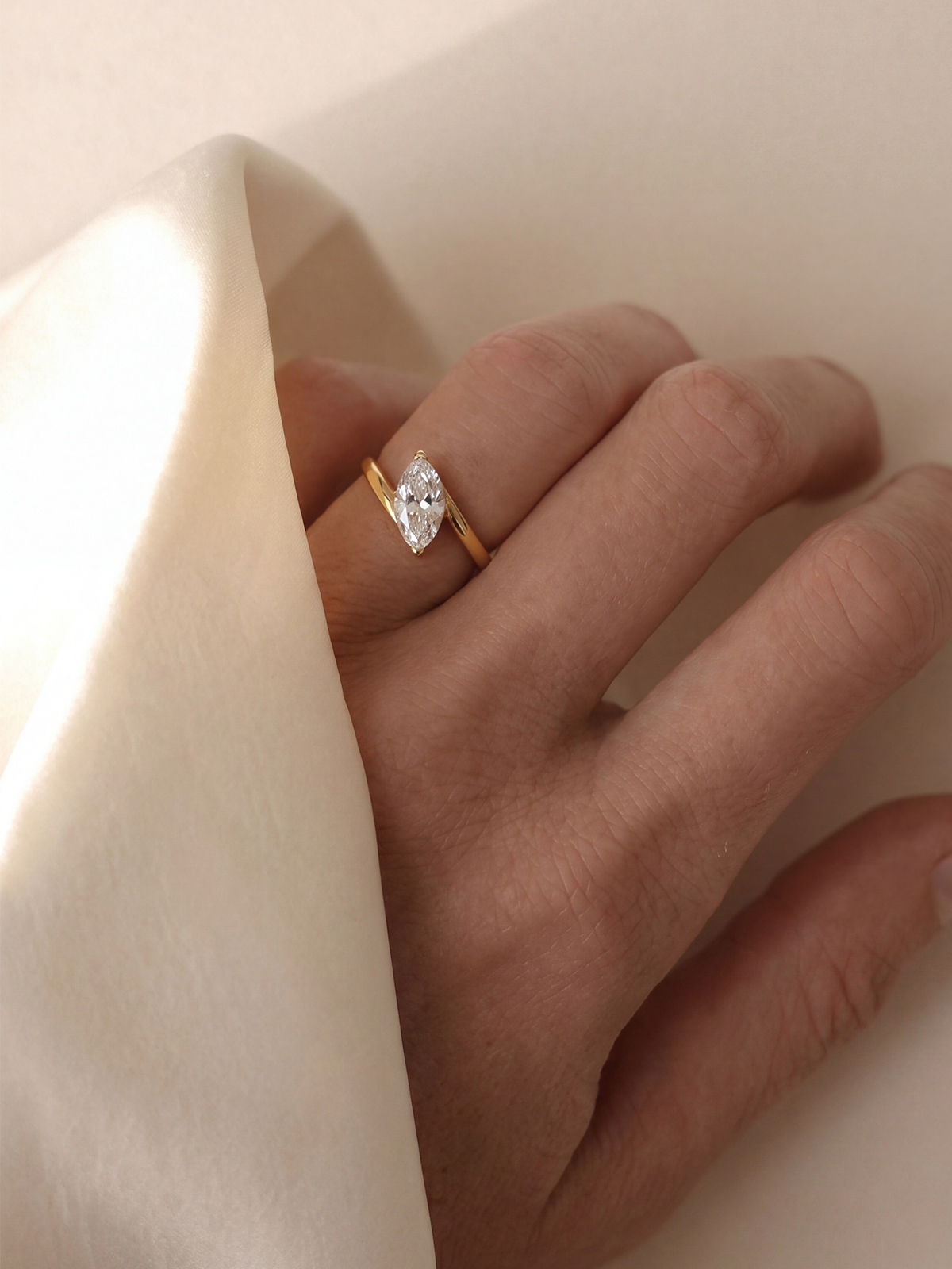 Aveline Marquise Cut Ring