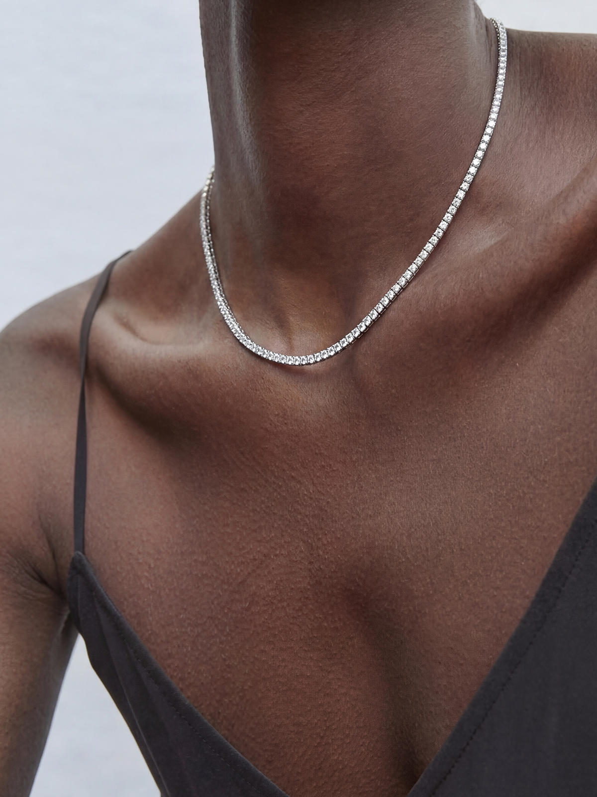 2MM | Cast Tennis Necklace