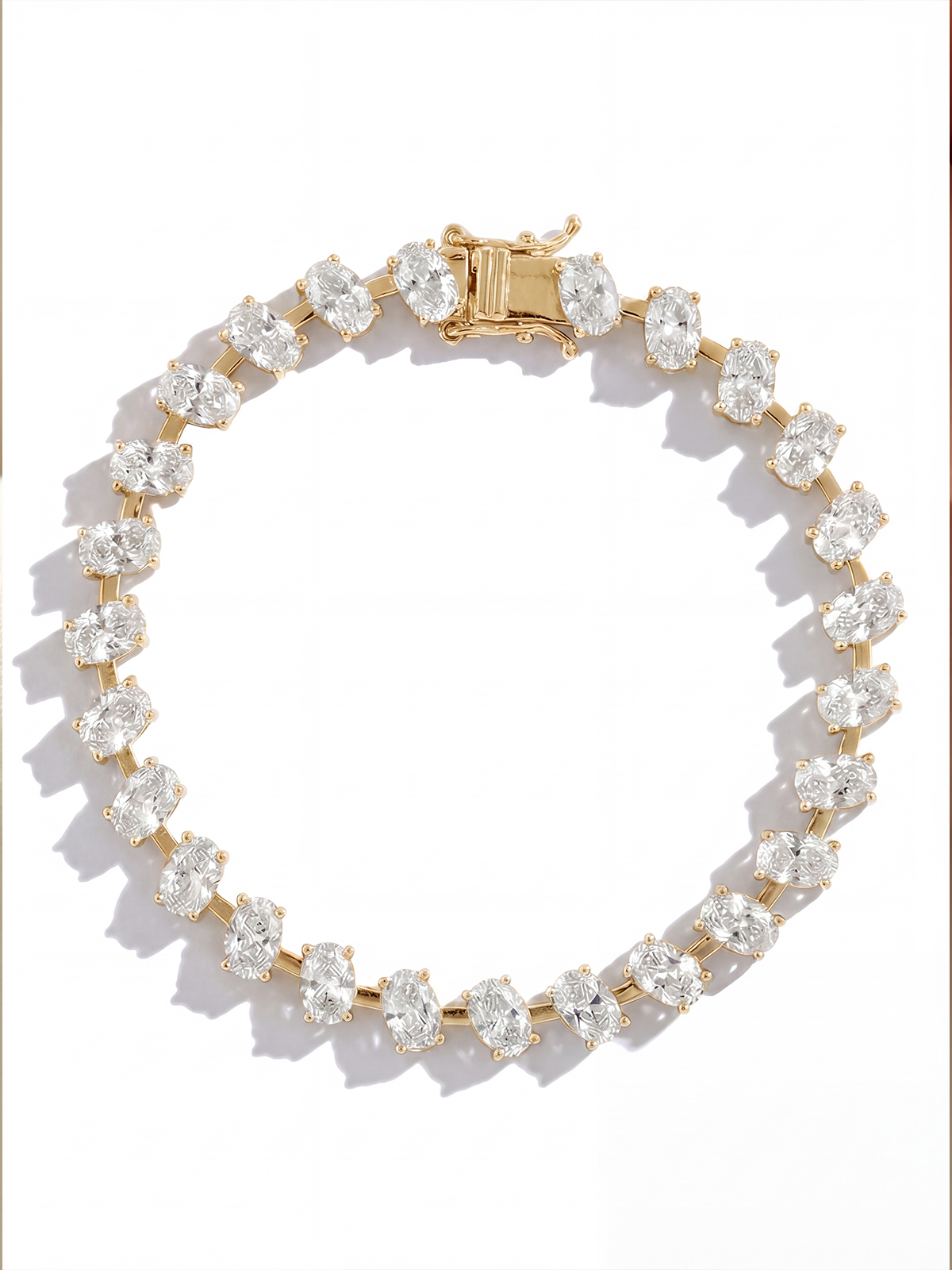 Oval Cut Tennis Bracelet