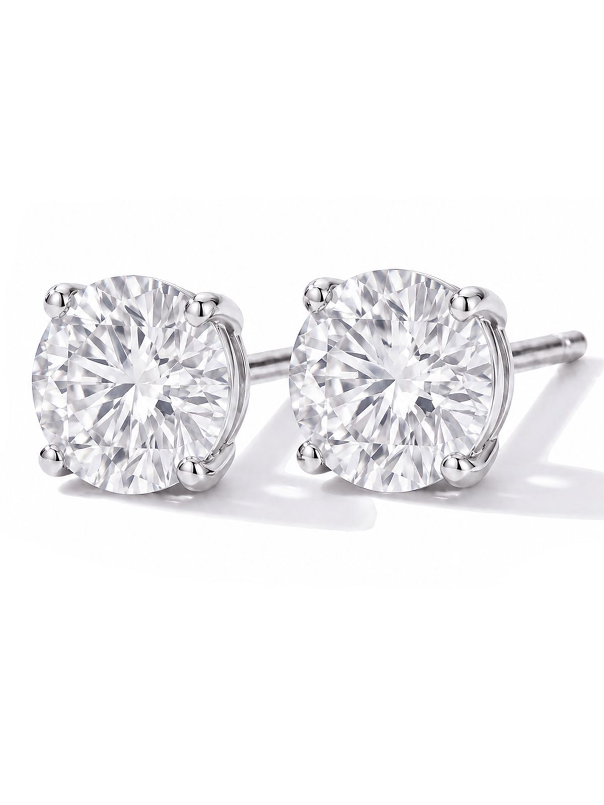 8MM | Solitaire Earrings