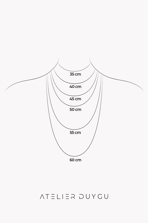 Harf Kolye  Atelier Duygu.