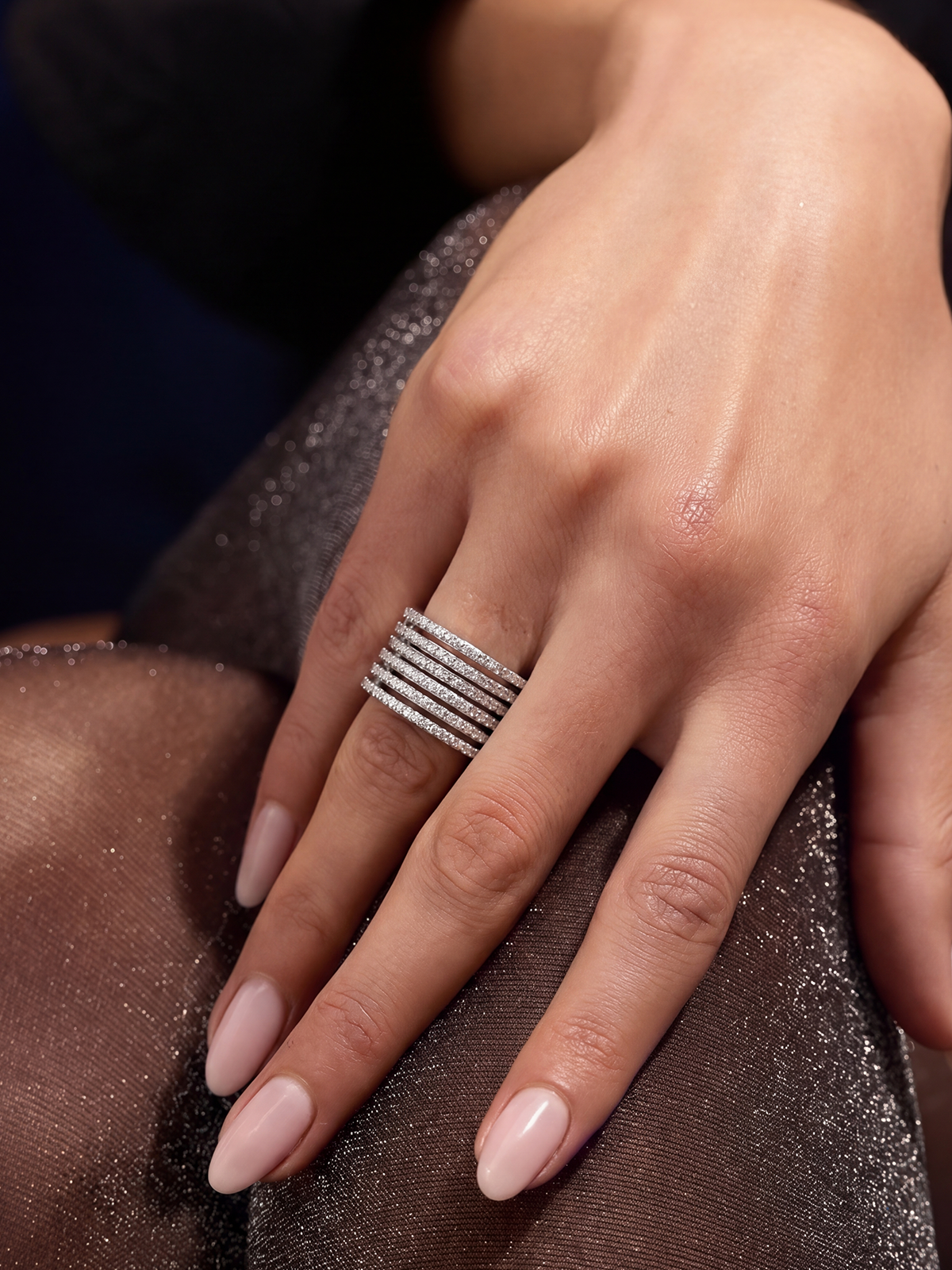 Five Full Eternity Ring