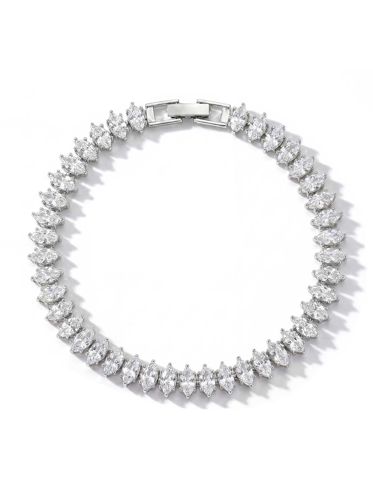 Marquise Cut Tennis Bracelet
