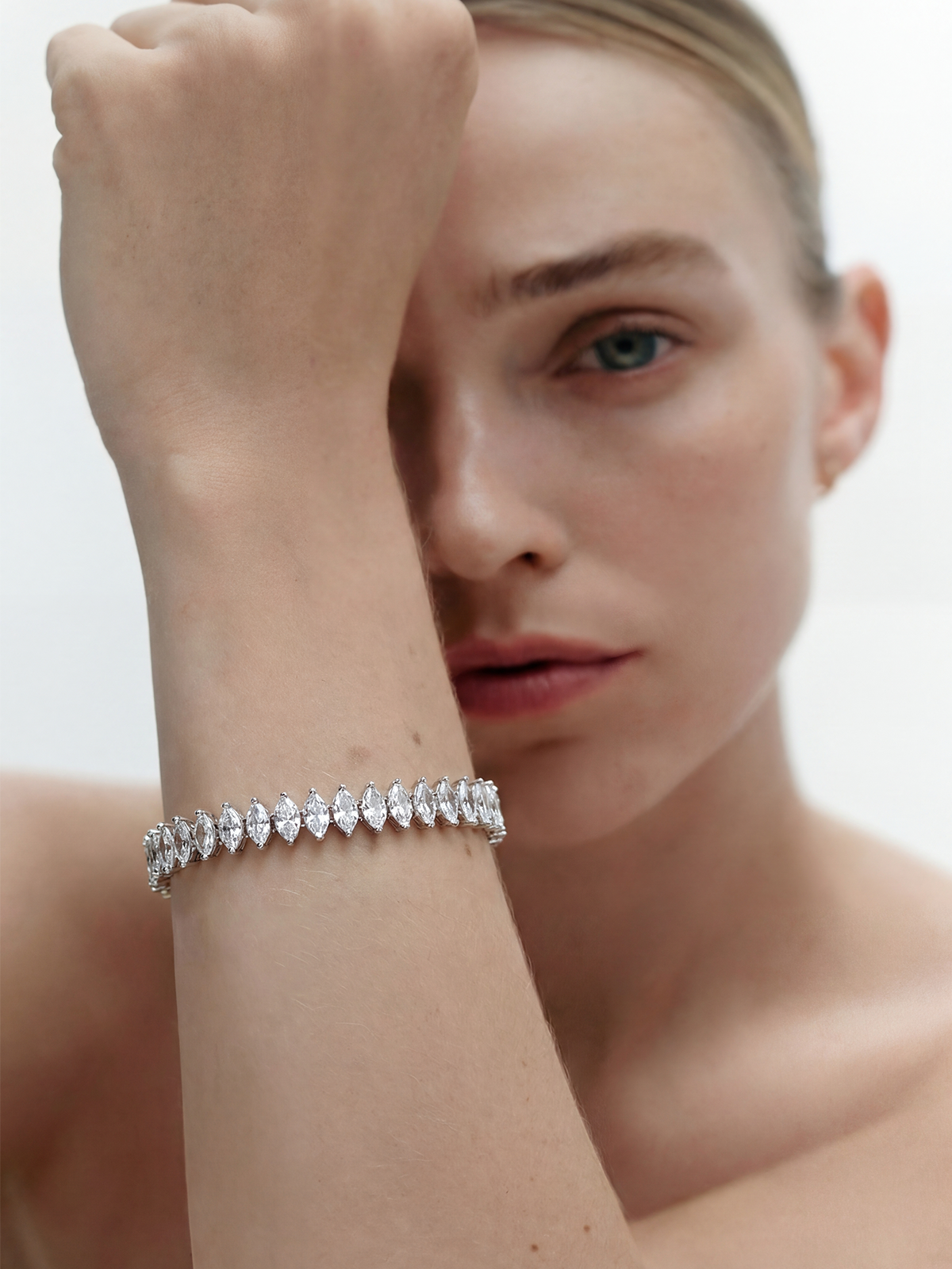 Marquise Cut Tennis Bracelet