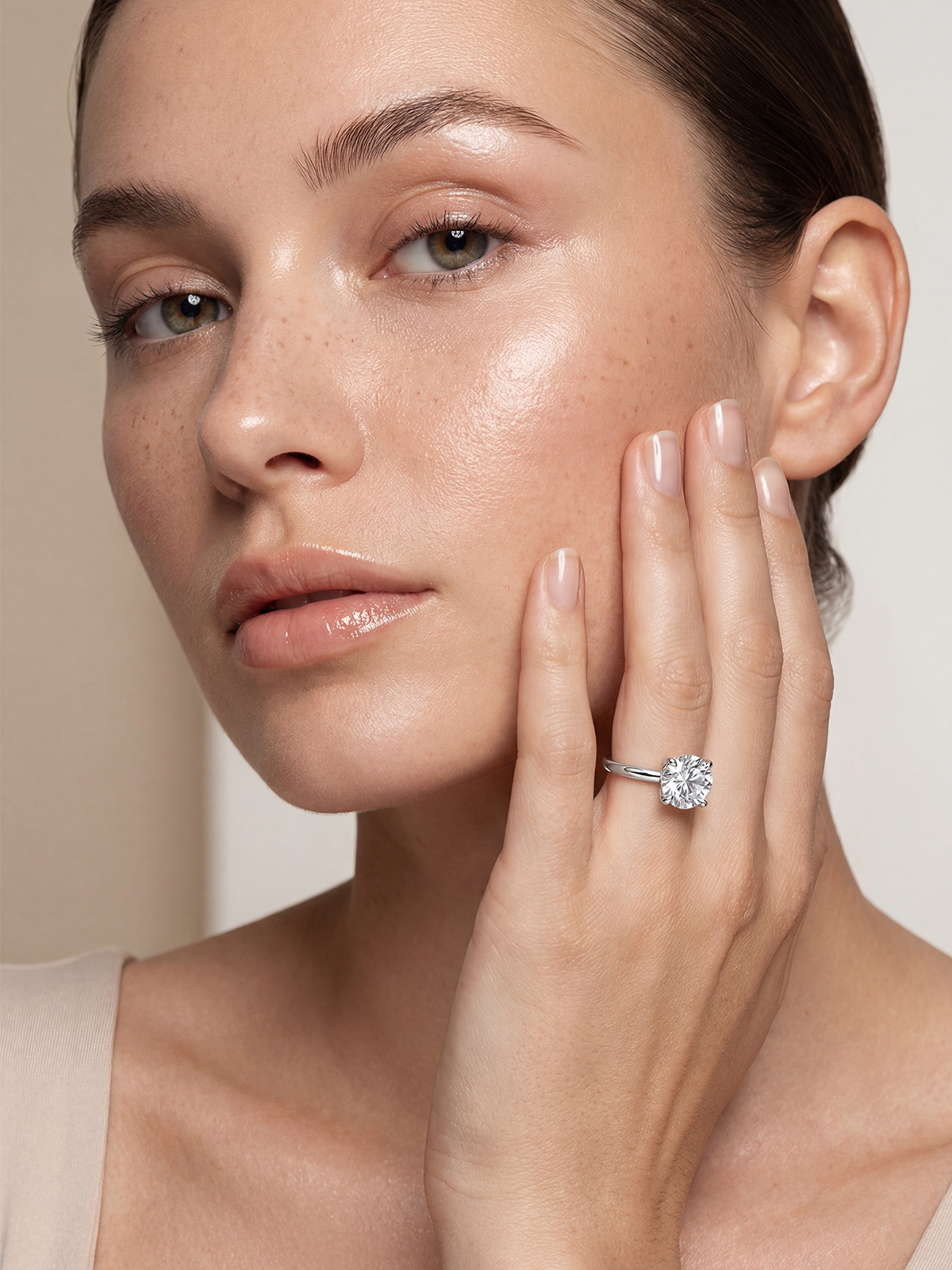 3.0CT | 4 Prong Solitaire Ring
