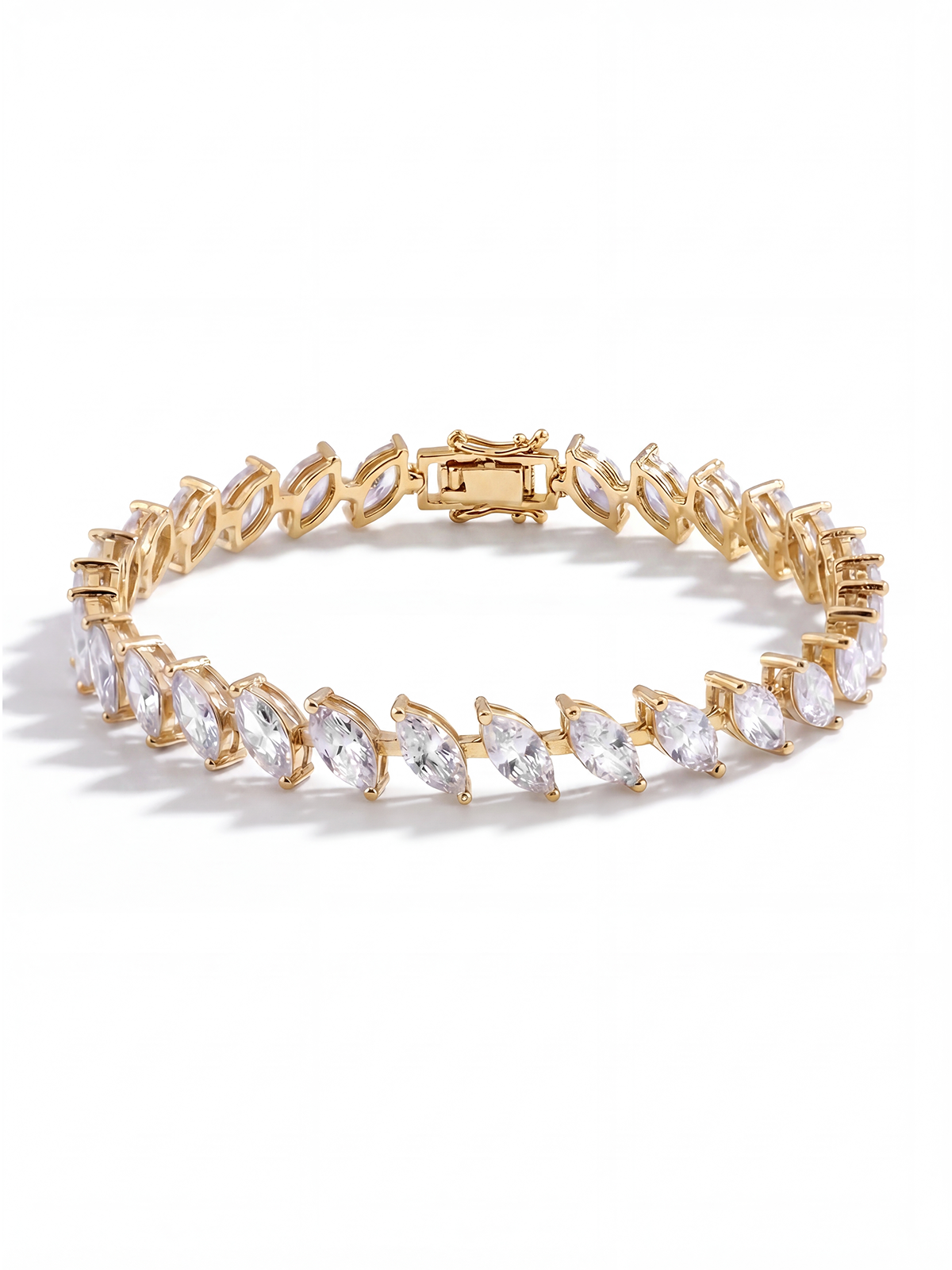 Vessa Marquise Cut Tennis Bracelet