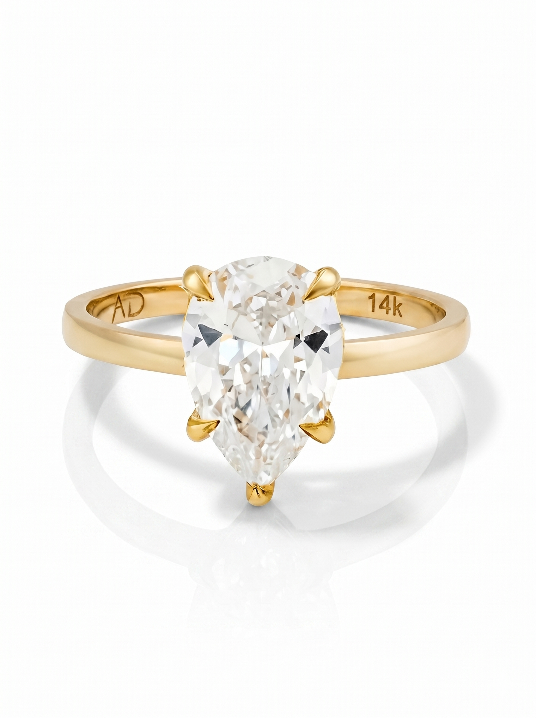 2.0CT | Pear Cut Ring
