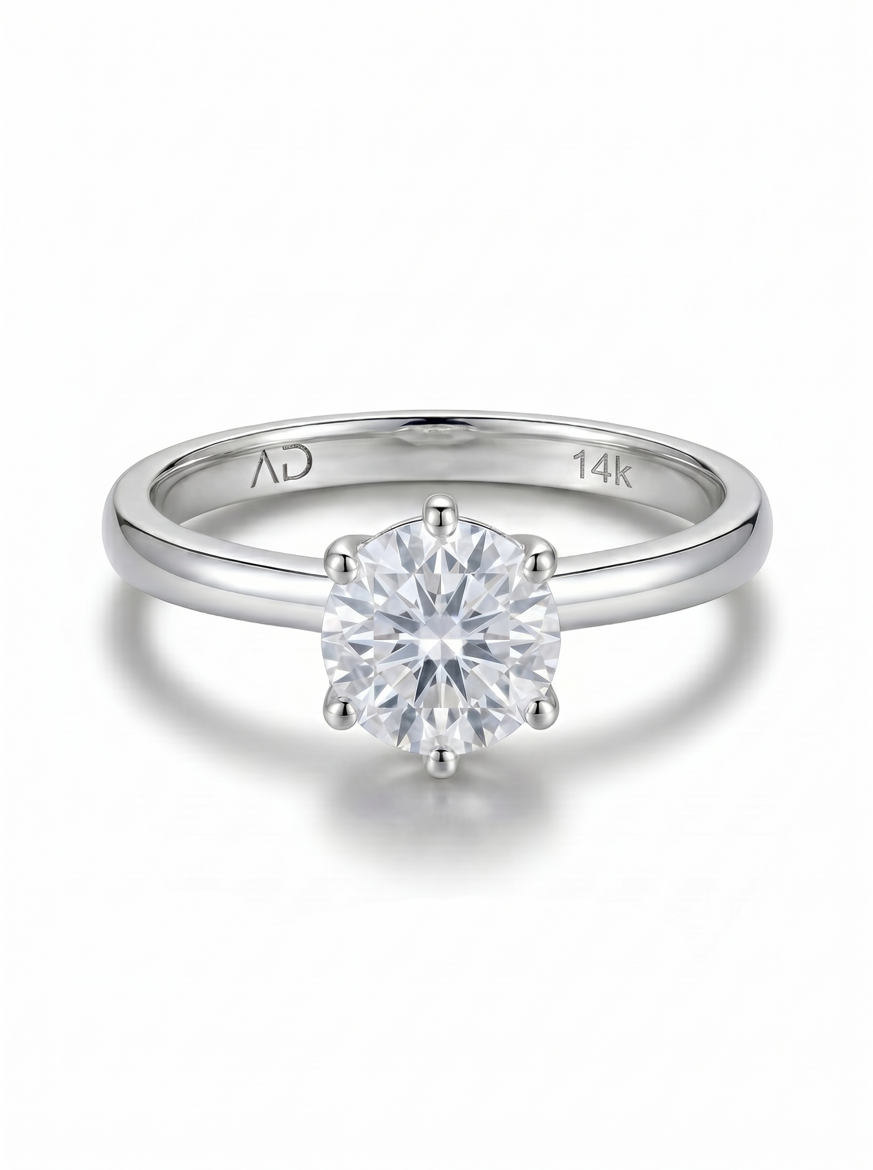 2.0CT | 6 Prong Solitaire Ring