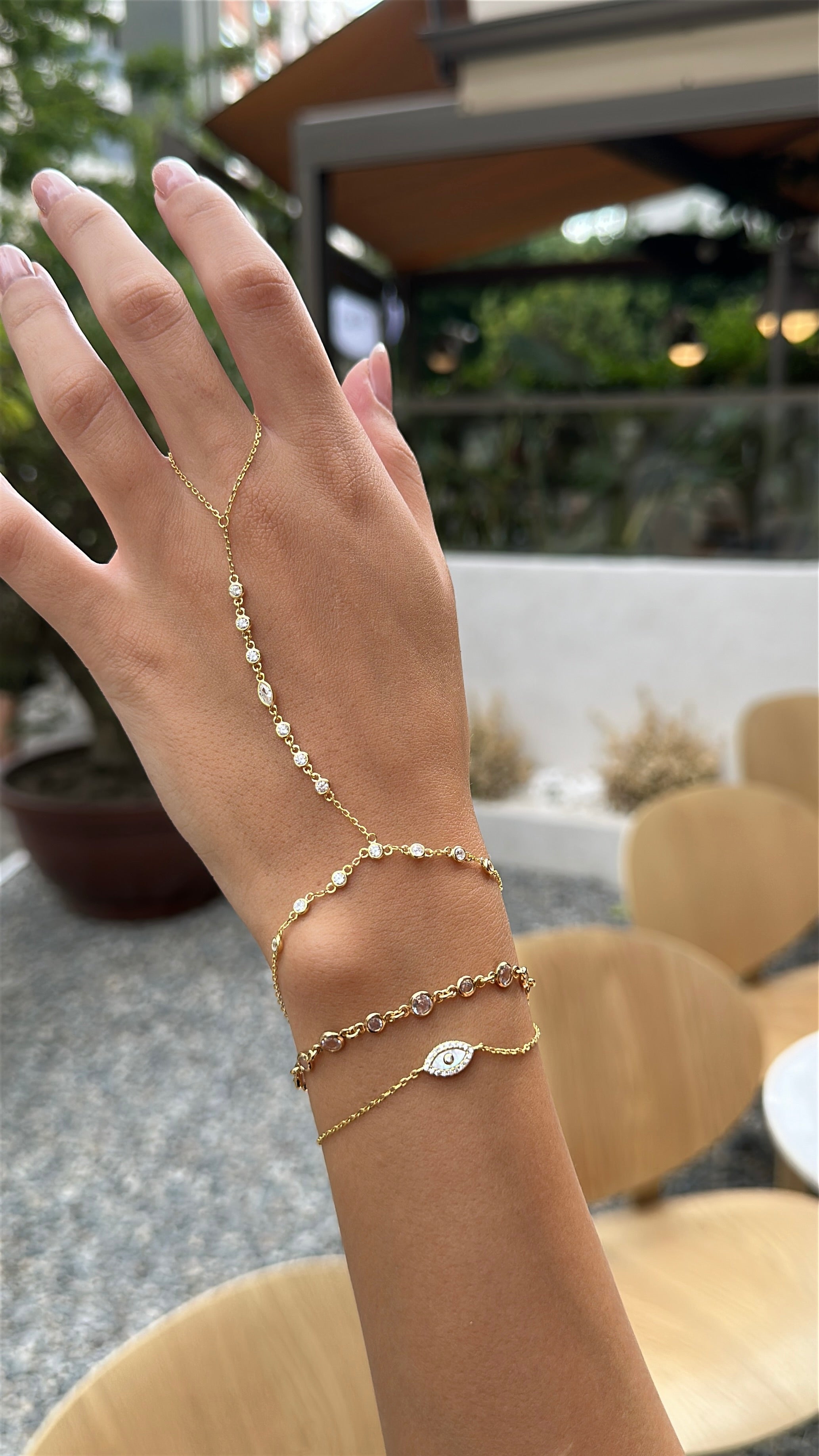 Noctira Hand Chain Bracelet
