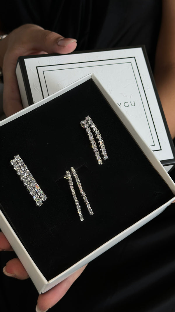 2MM | Döküm Su Yolu Küpe  Atelier Duygu.