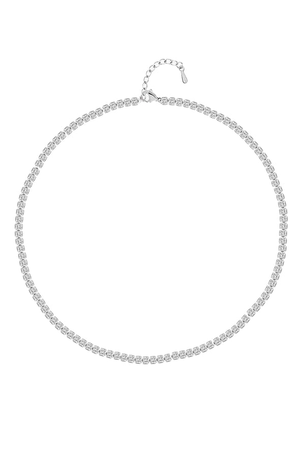 3MM | Choker Princess Cut Su Yolu Kolye