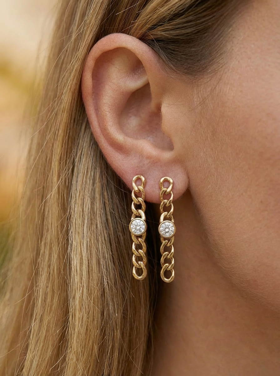Amaretto Earrings