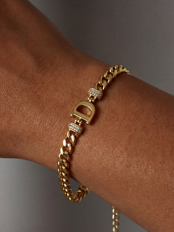 Elodie Letter Bracelet