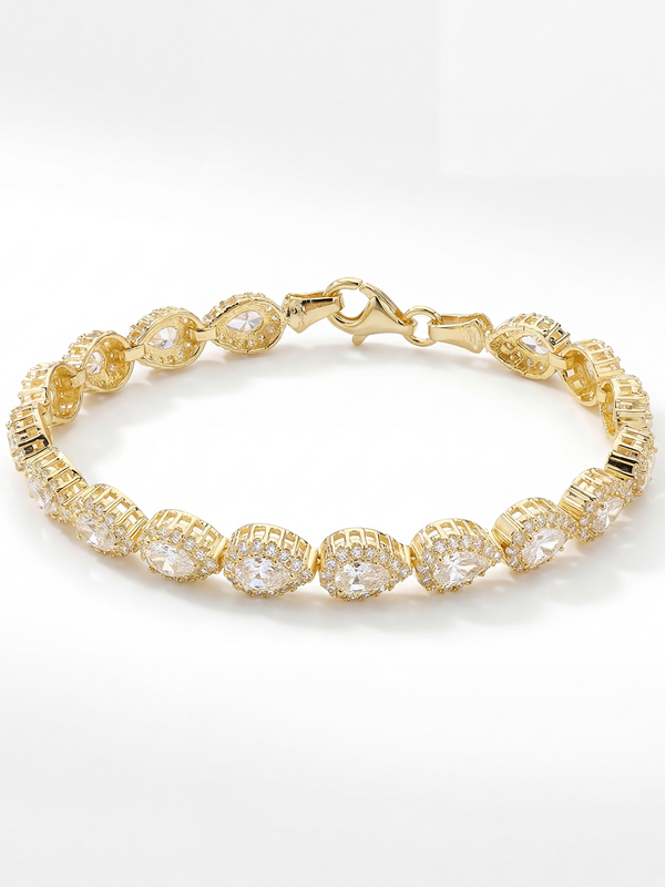 Nyla Droplet Tennis Bracelet