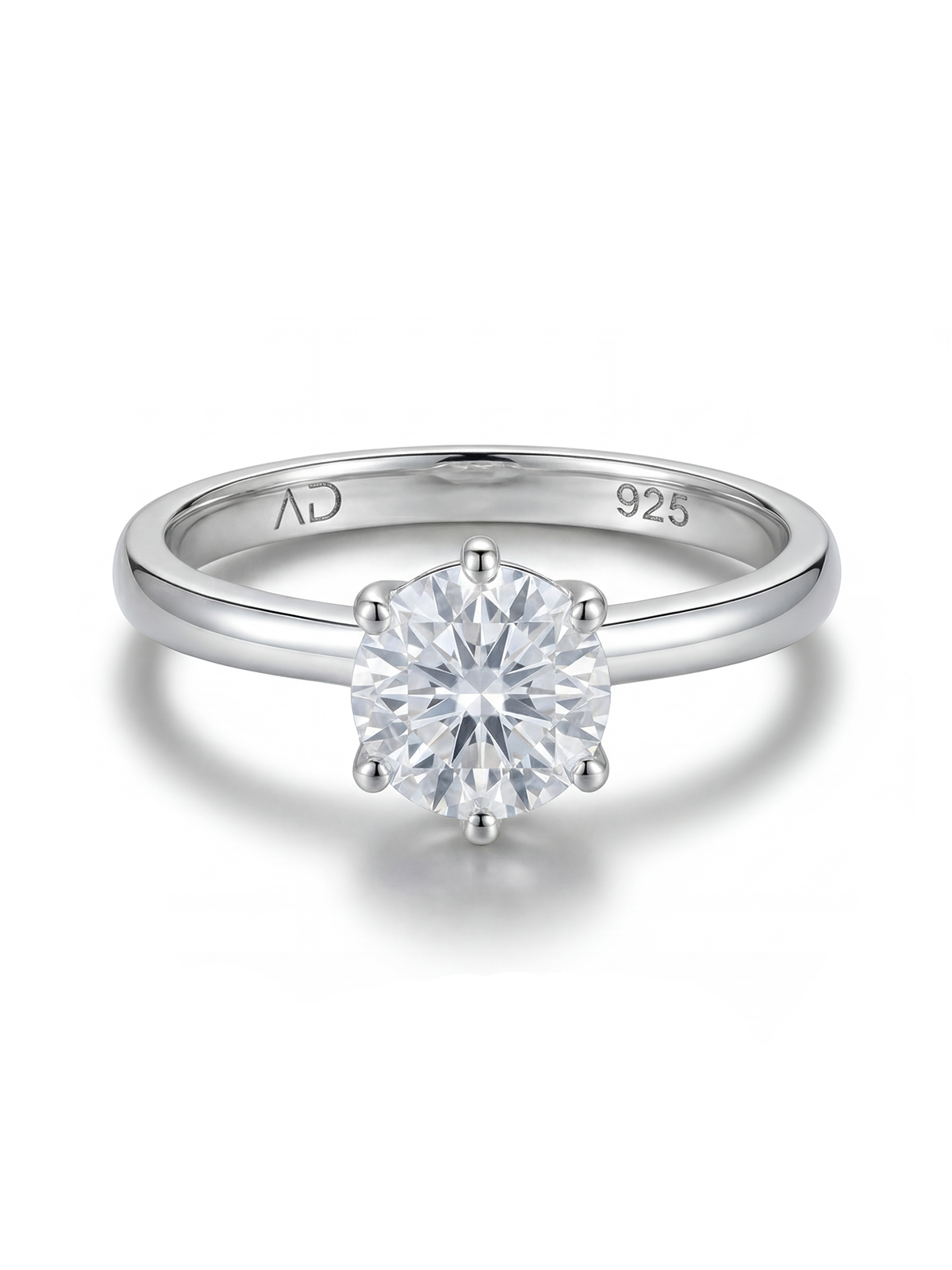 2.0CT | 6 Prong Solitaire Ring