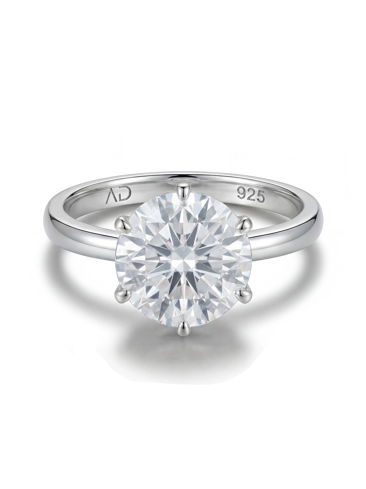 4.0CT | 6 Prong Solitaire Ring