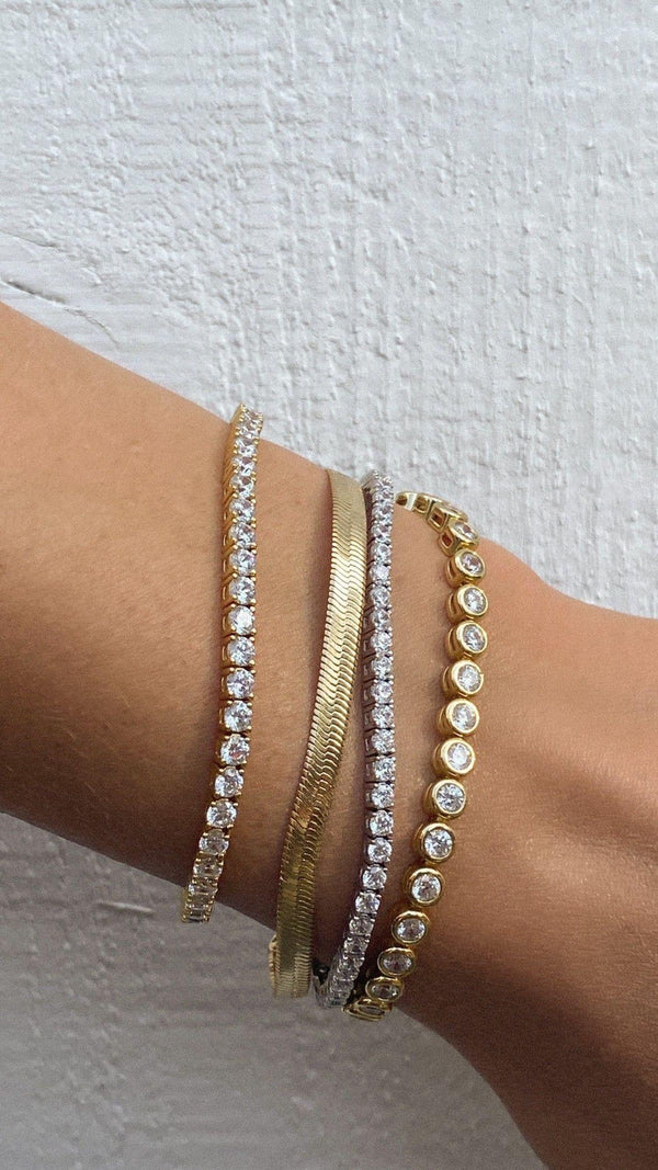 3MM | Döküm Su Yolu Bileklik  Atelier Duygu.