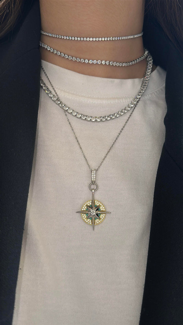 3MM | Choker Su Yolu Kolye  Atelier Duygu.