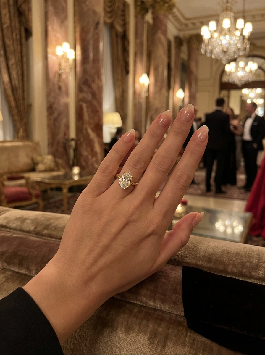 2CT | Pear Cut Alina Eternity Ring