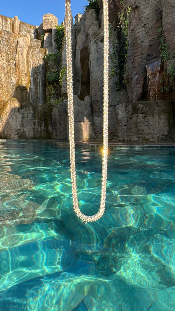 3MM | Döküm Su Yolu Kolye  Atelier Duygu.