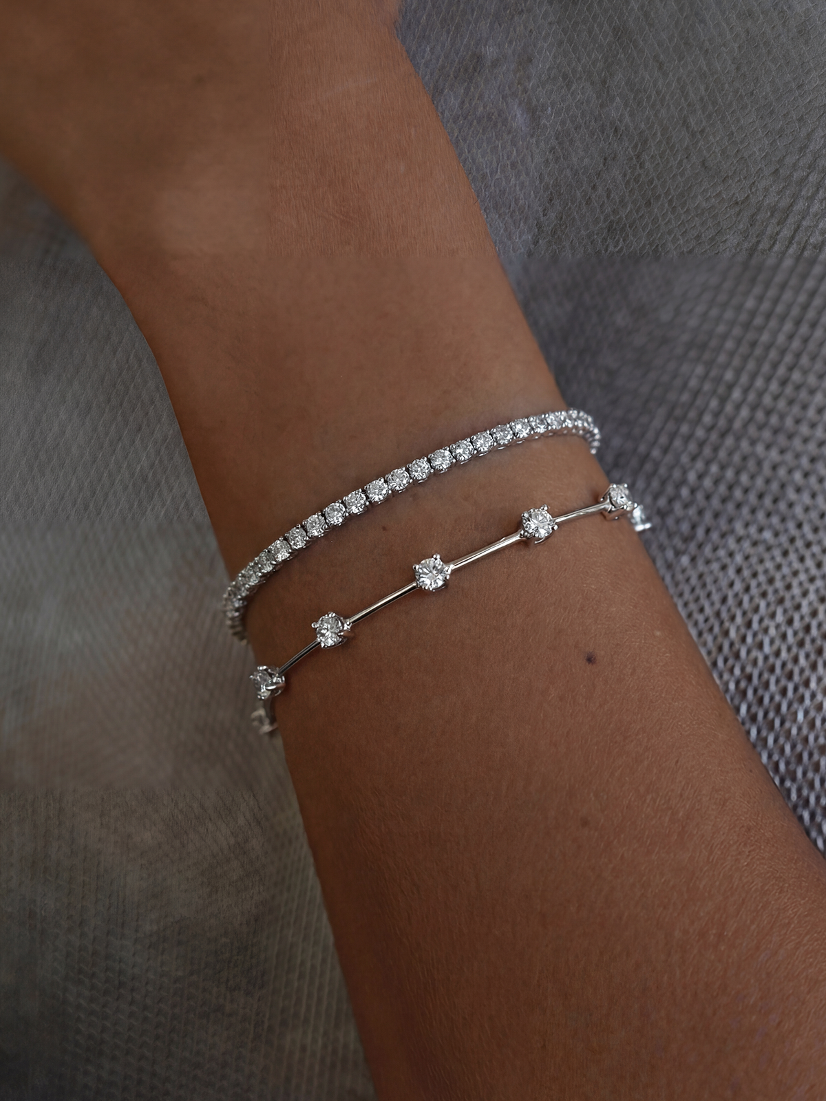 Evara Tennis Bracelet