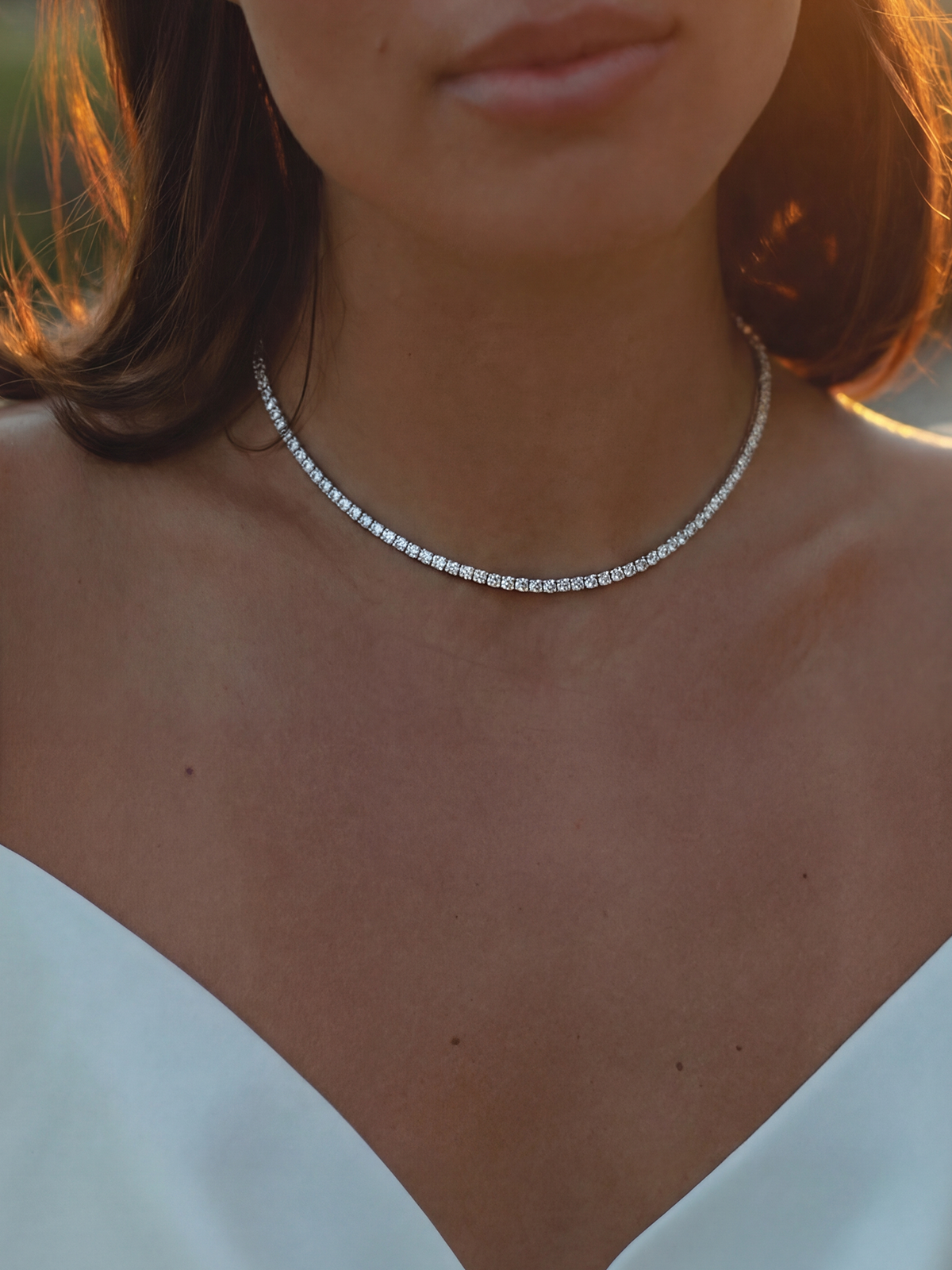 2MM | Cast Tennis Necklace