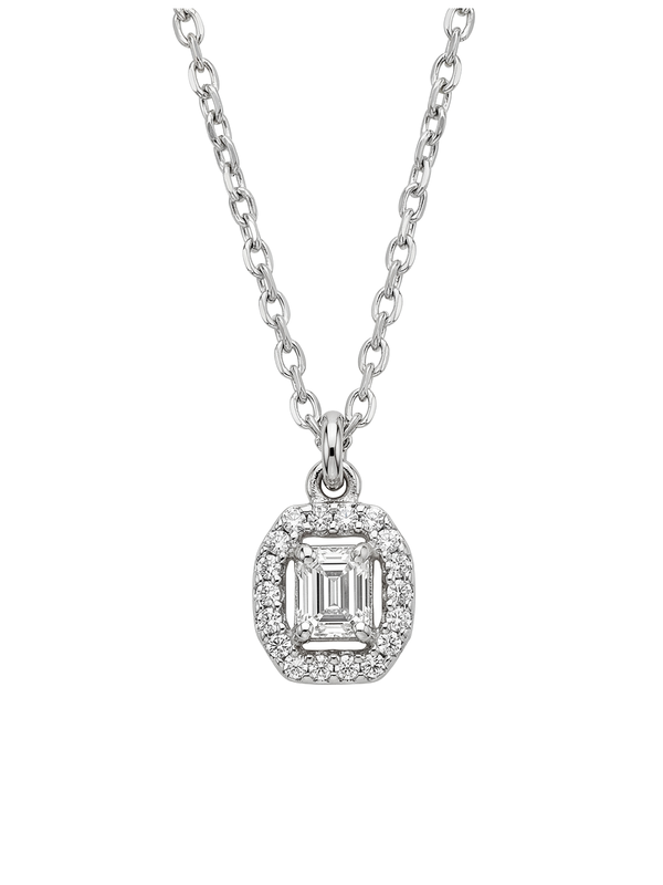 Yasmine Baguette Necklace