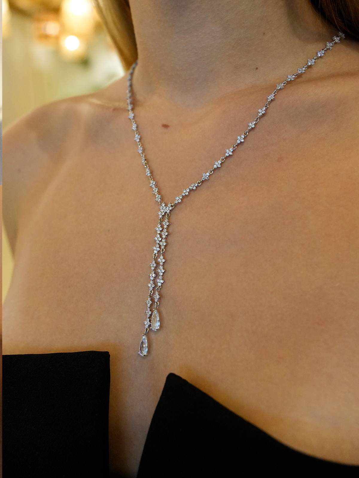 Nora Tennis Necklace