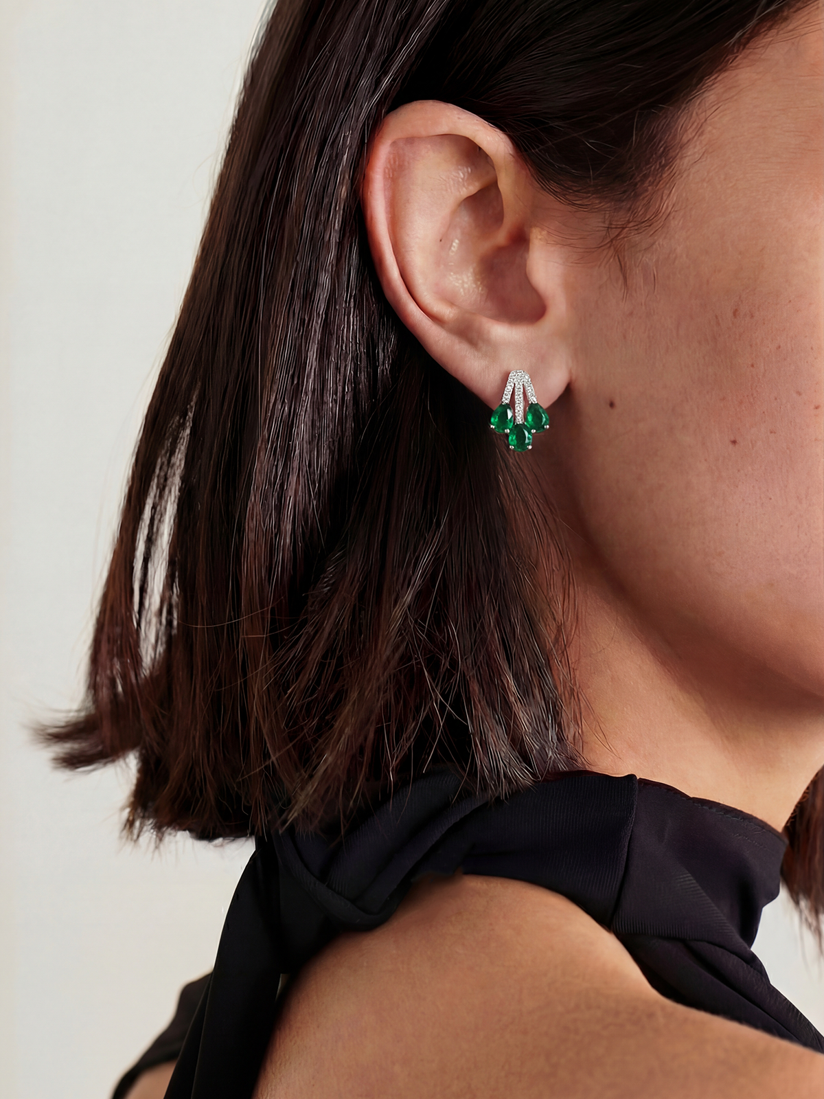 Noemi Green Earrings
