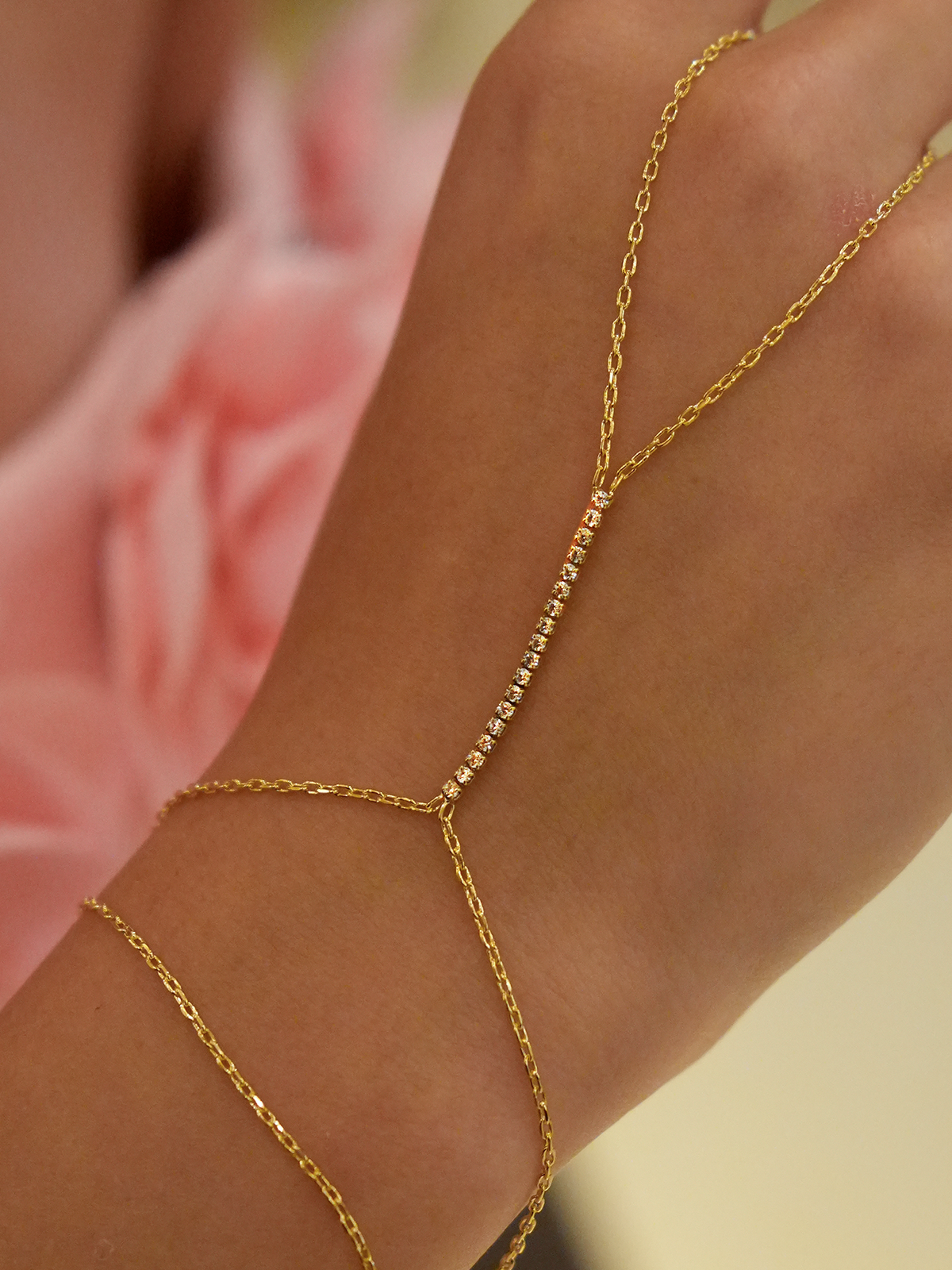 Lyra Hand Chain Bracelet