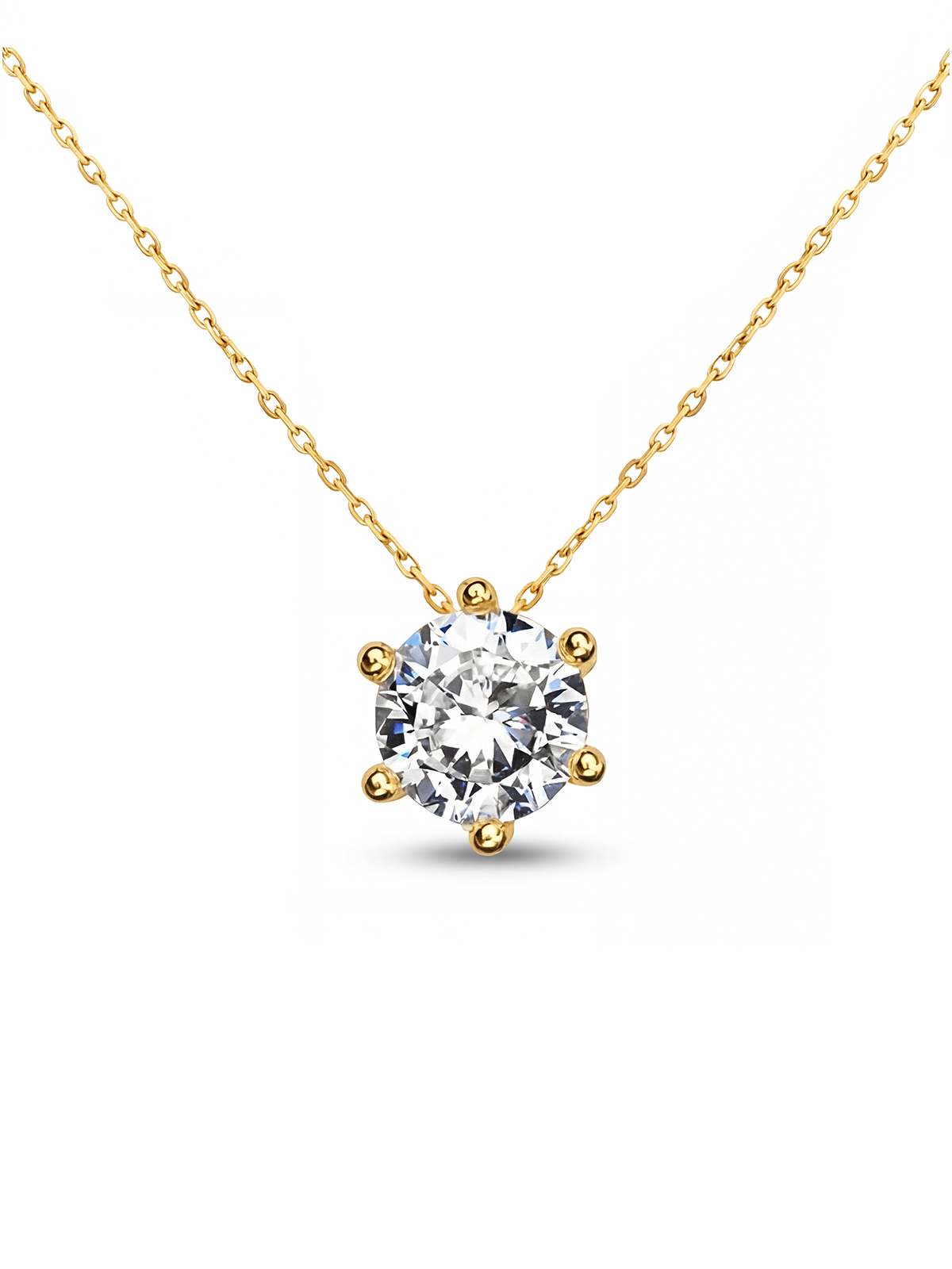 Solitaire Solitaire Necklace