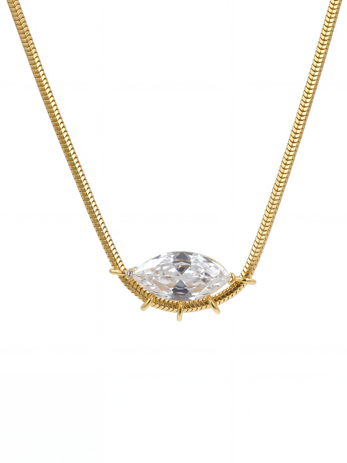Mira Marquise Necklace